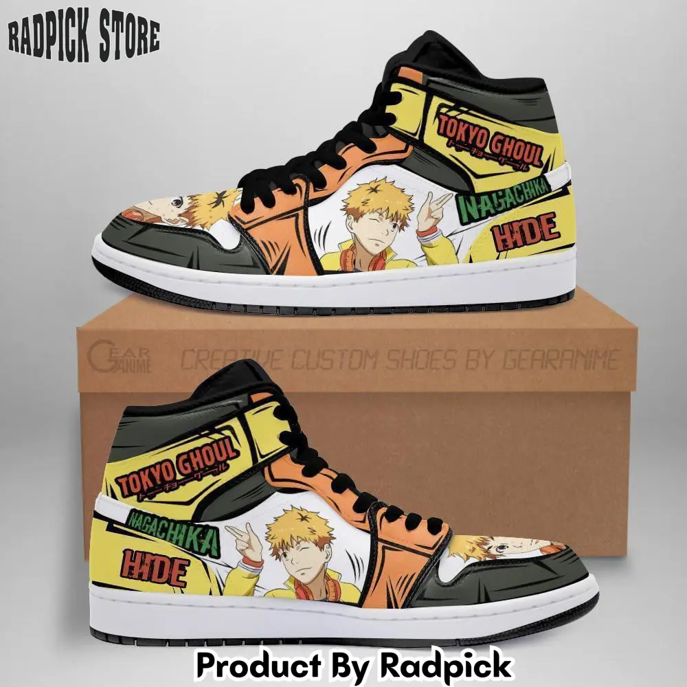 Hideyoshi hide air jordan high top sneakers anime  rp0247000